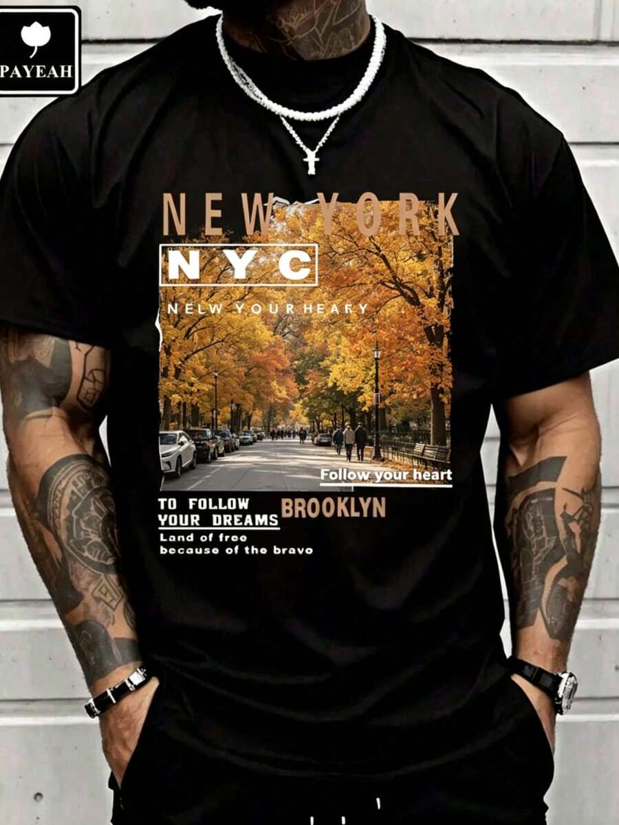 Street Fashion In New York - Men's Casual Streetwear, New York Brooklyn
