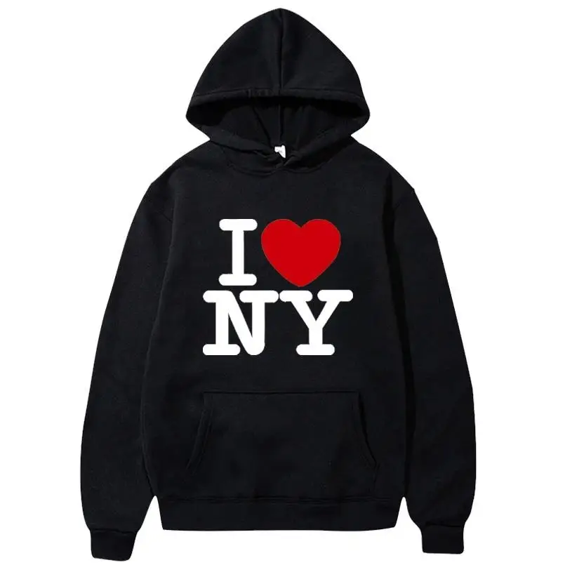 I Love New York Pritned Hoodie - Street Fashion In New York review and price