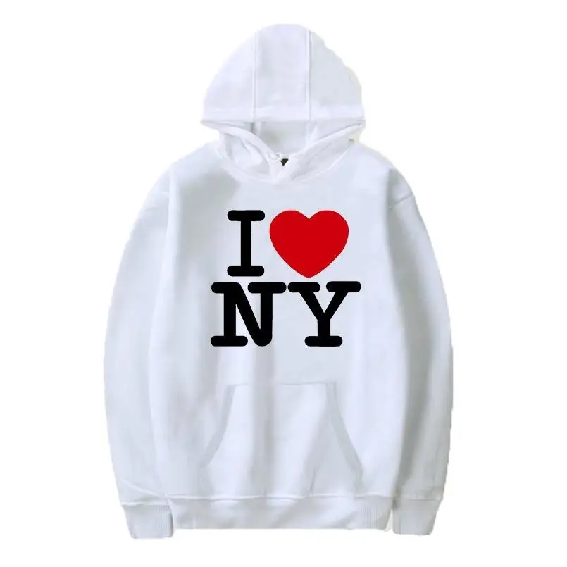 I Love New York Pritned Hoodie - Street Fashion In New York review and price