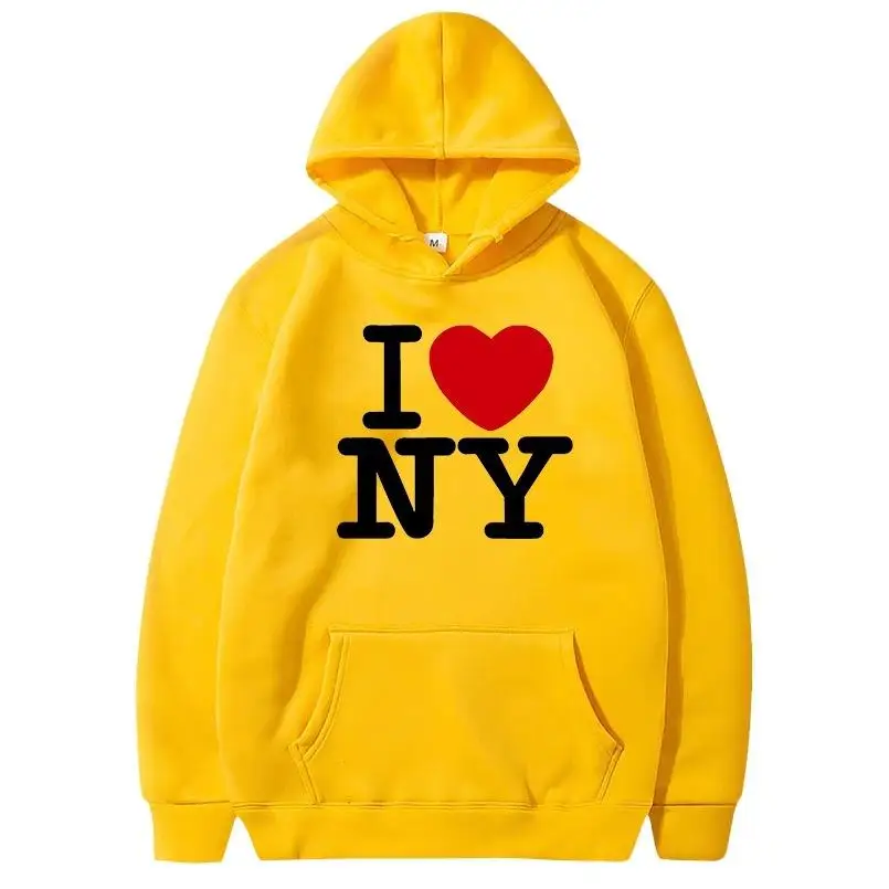 I Love New York Pritned Hoodie - Street Fashion In New York review and price