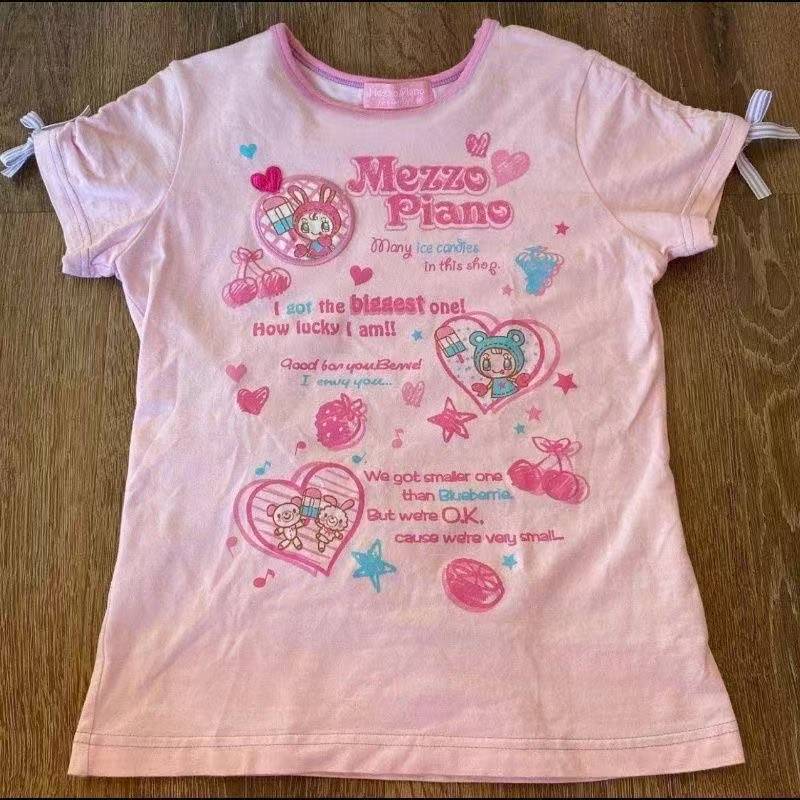Vintage Kawaii Cute Short Slee - Street Fashion In China review and price