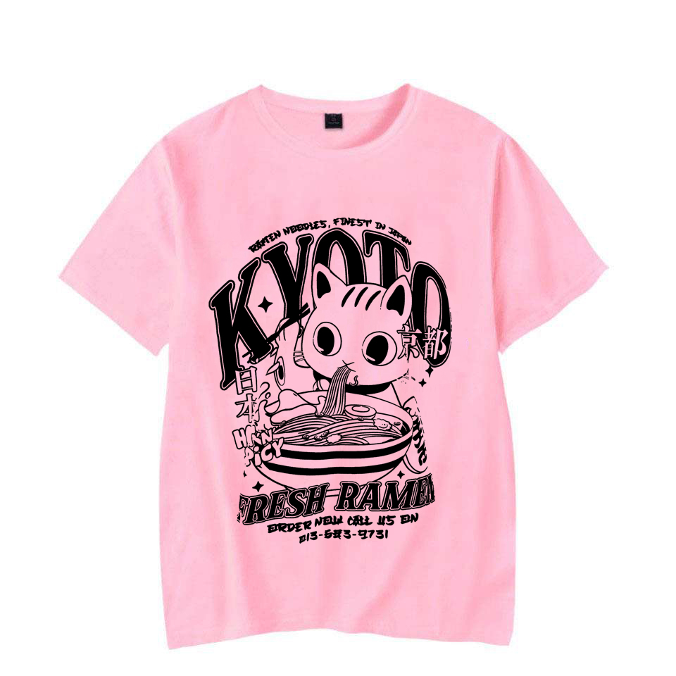 Cute Kyoto Cat Print Men Woman - Street Fashion Kyoto review and price