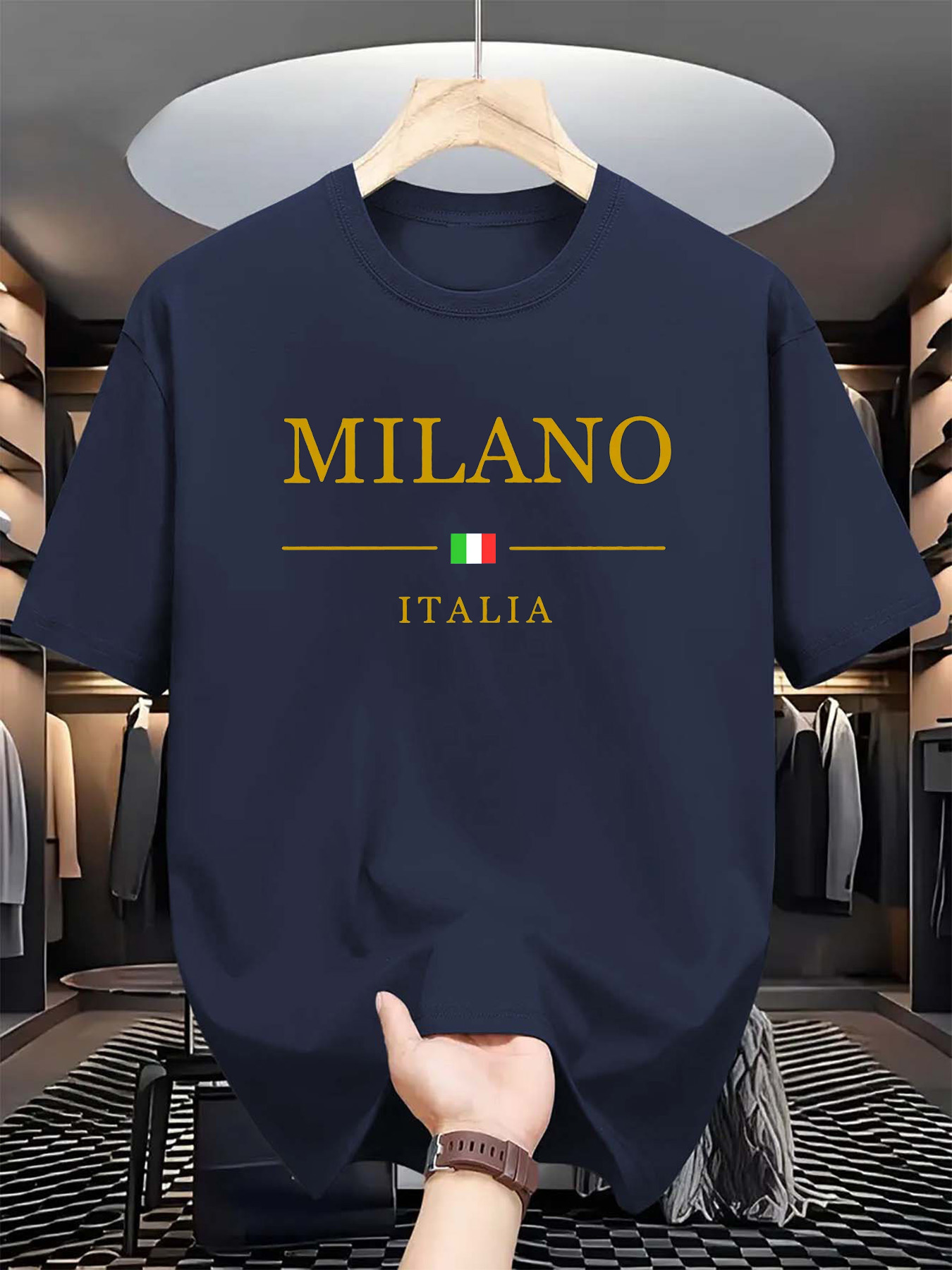 Italian Milan Print Men Women  - Street Fashion In Milan review and price