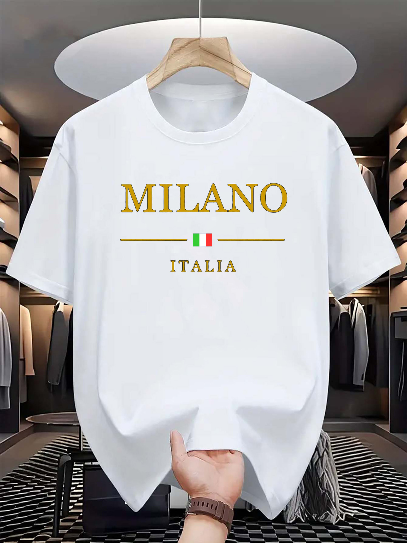 Italian Milan Print Men Women  - Street Fashion In Milan review and price