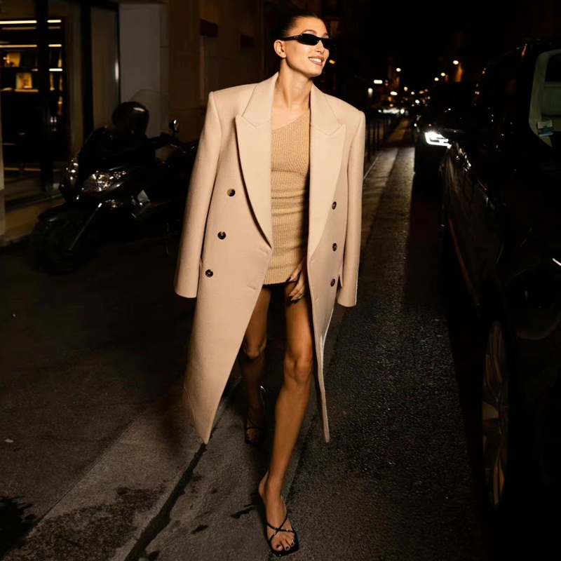 Loose Wide Fit Double Breasted - Street Fashion Week review and price