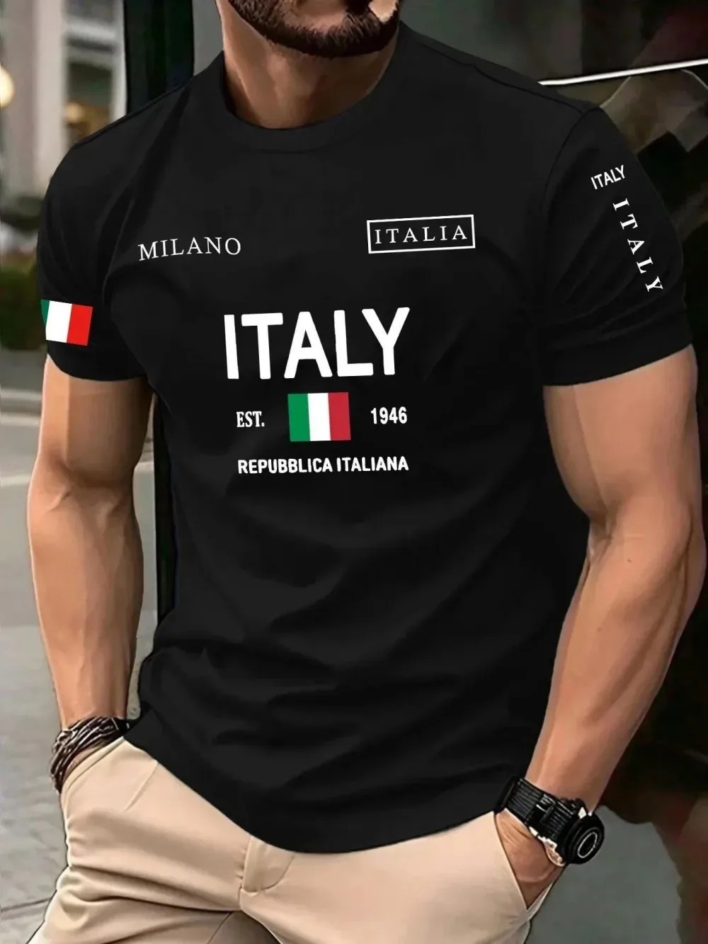 3D Print European  American Fa - Street Fashion In Milan review and price