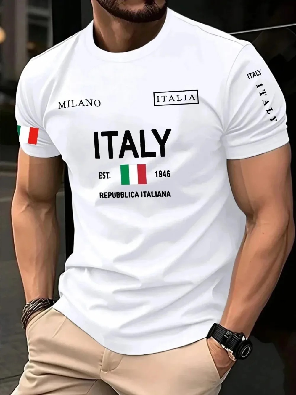 3D Print European  American Fa - Street Fashion In Milan review and price