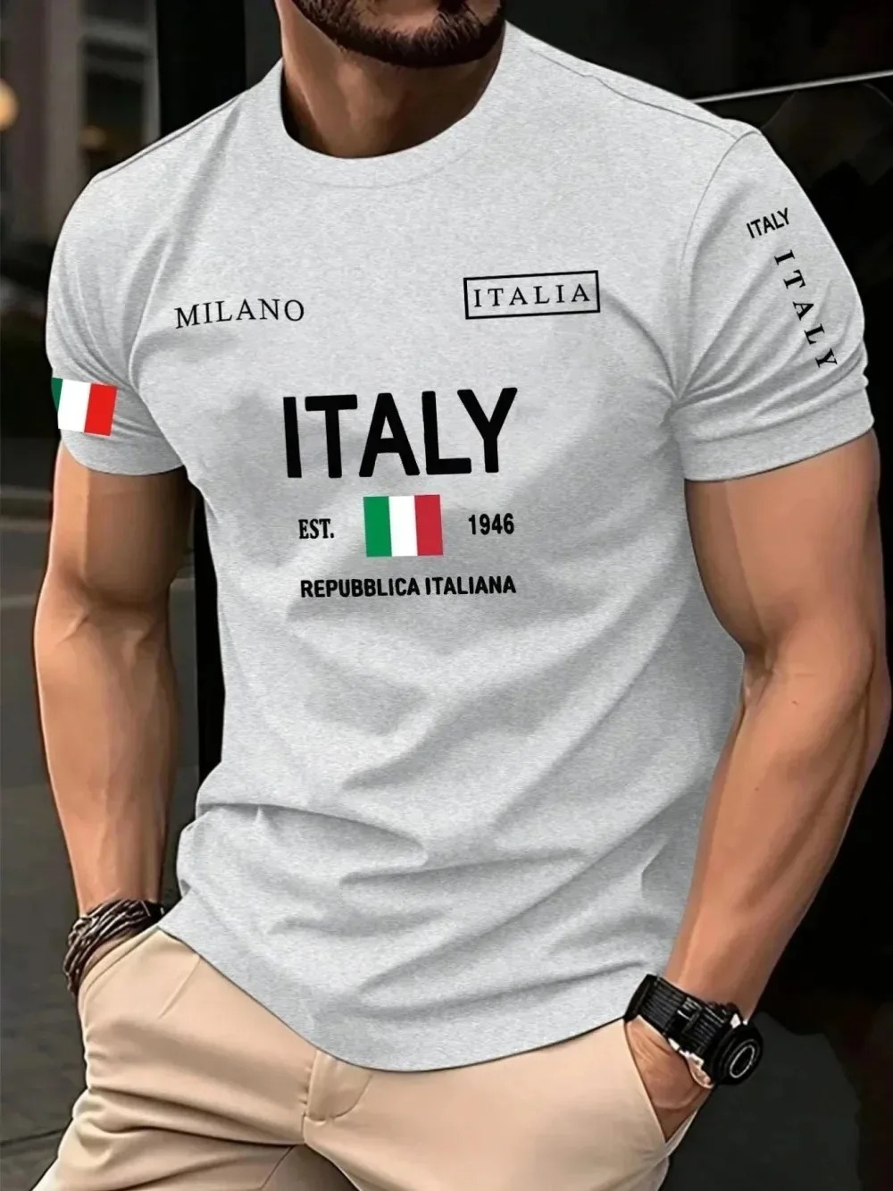 3D Print European  American Fa - Street Fashion In Milan review and price
