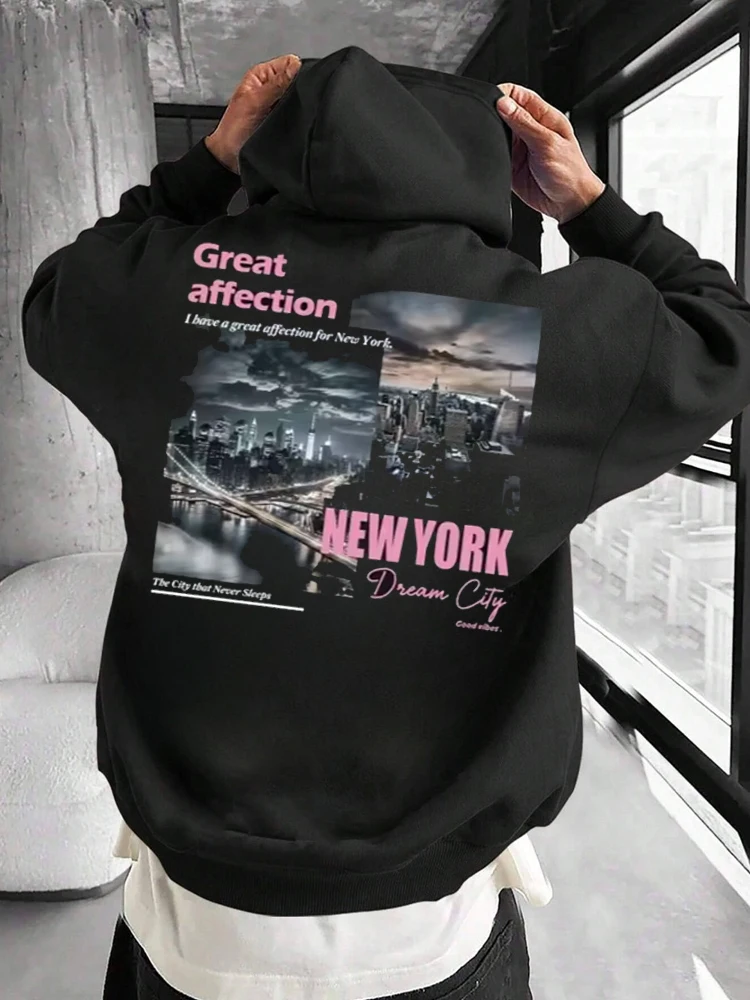 New York Dream City Printed Ho - Street Fashion New York 2025 review and price