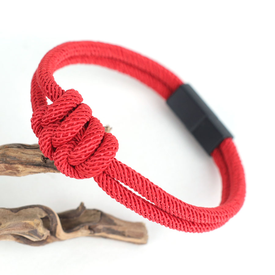 Stylish Men Rope Bracelet High - Street Fashion In Milan review and price