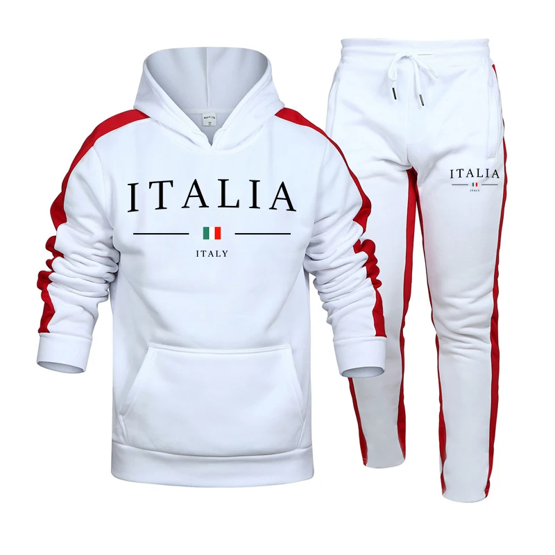 Men's Tracksuit 2 Pcs Sets Fas - Street Fashion In China review and price