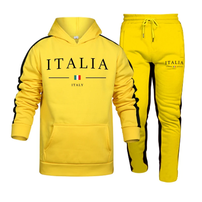 Men's Tracksuit 2 Pcs Sets Fas - Street Fashion In China review and price