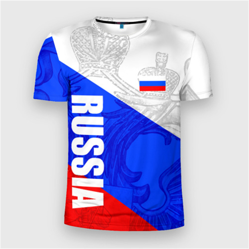 Fashion Russia Flag Badge T-sh - Street Fashion Russia review and price