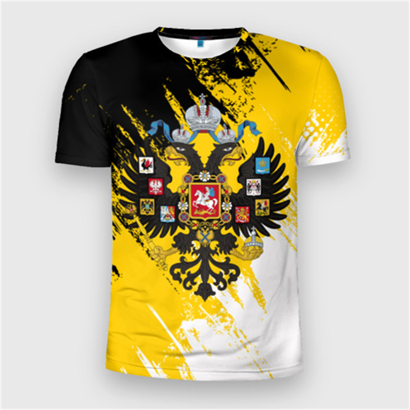 Fashion Russia Flag Badge T-sh - Street Fashion Russia review and price