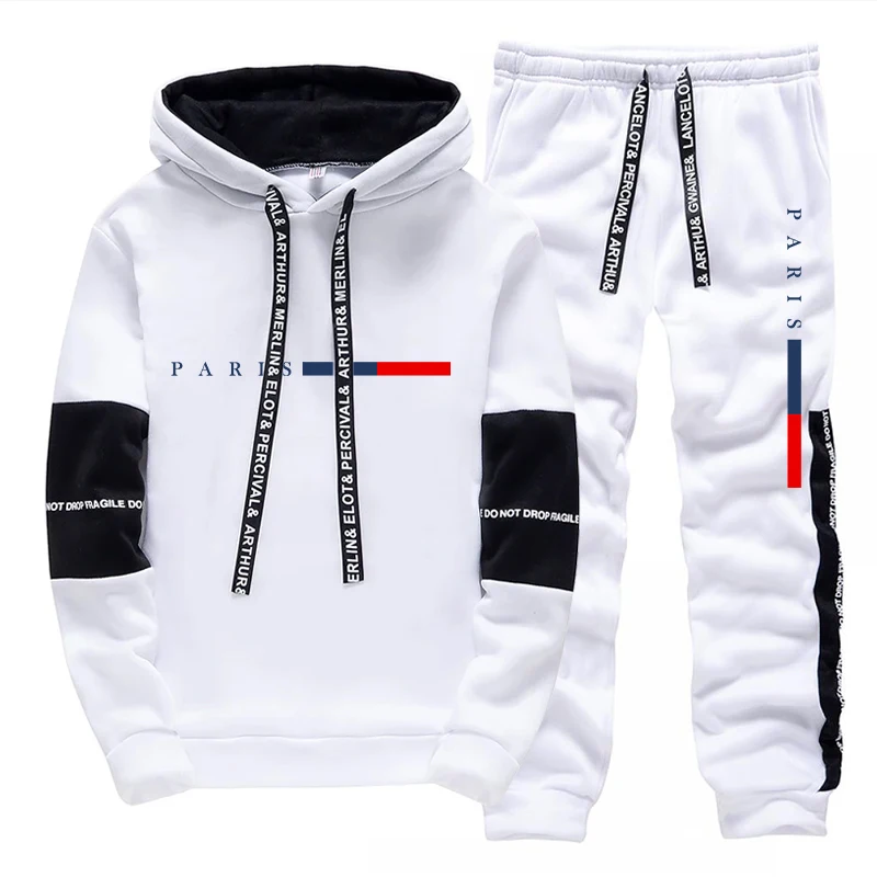 Men's Set/Hoodie/Pants Paris F - Street Fashion In China review and price