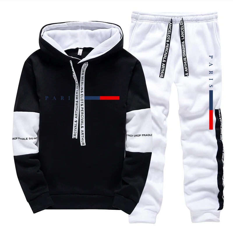 Men's Set/Hoodie/Pants Paris F - Street Fashion In China review and price