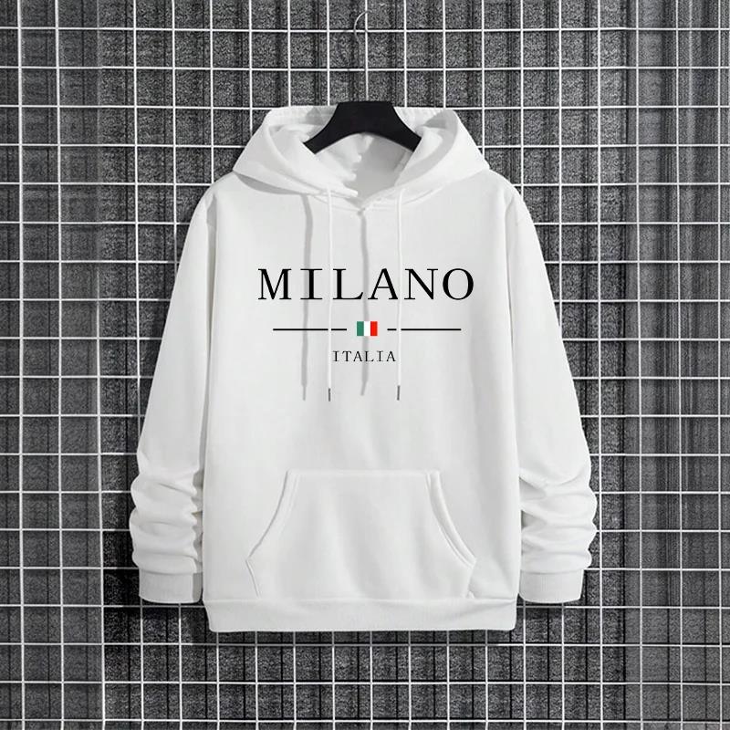 Italy Milan Fashion Men's Hood - Street Fashion In Milan review and price
